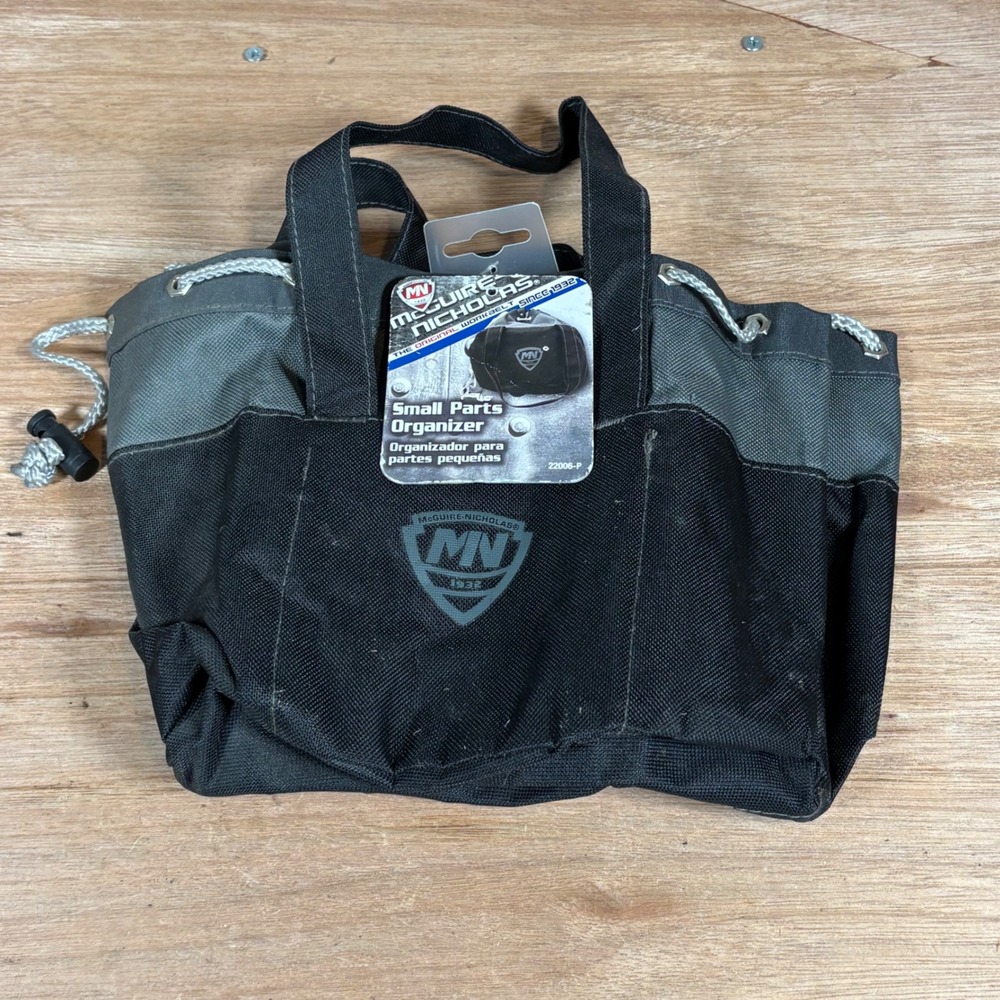 McGuire-Nicholas Small Parts Organizer Bag Drawstring Utility Tool Tote 22006-P